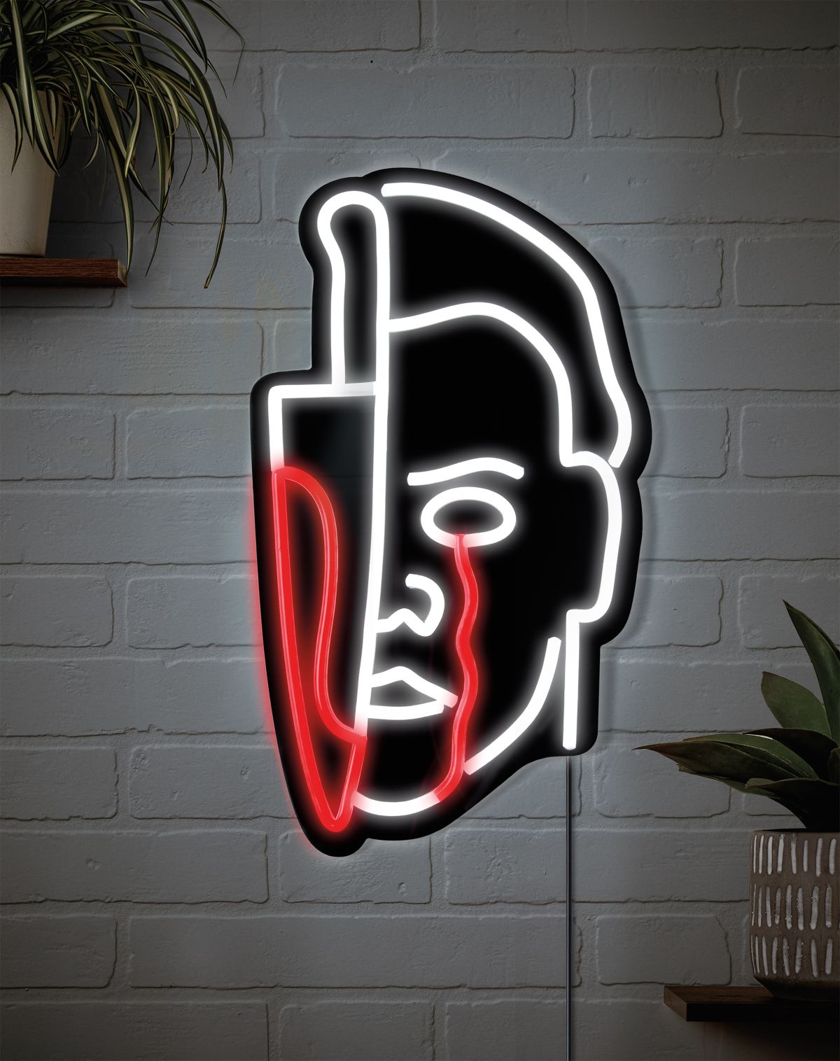 Michael Myers Neon LED Light-Up Sign - Halloween