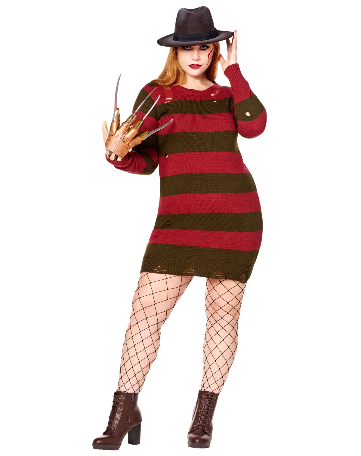 Adult Freddy Krueger Sweater Dress - A Nightmare on Elm Street