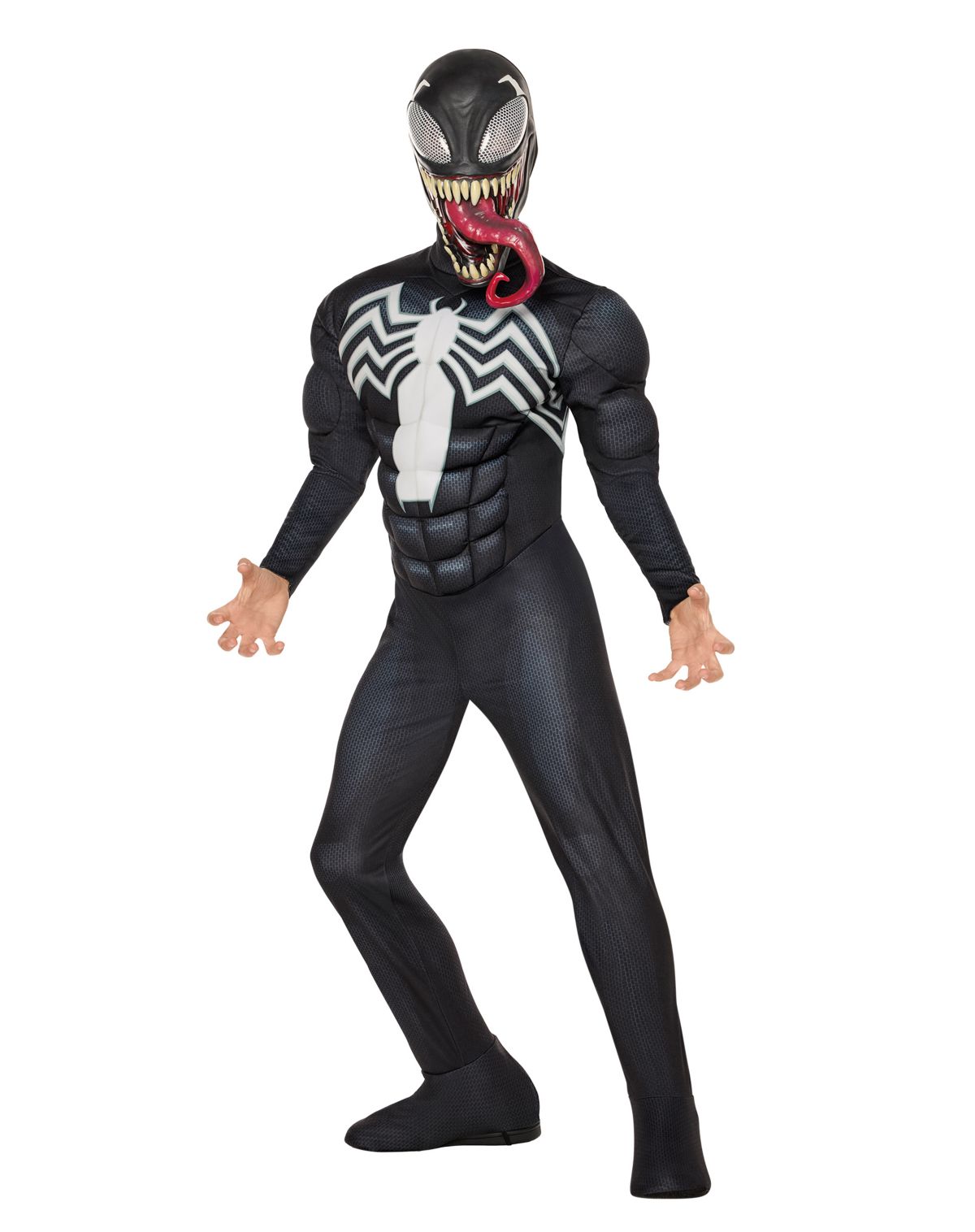 Kids Venom Muscle Suit Costume - Classic Spider-Man