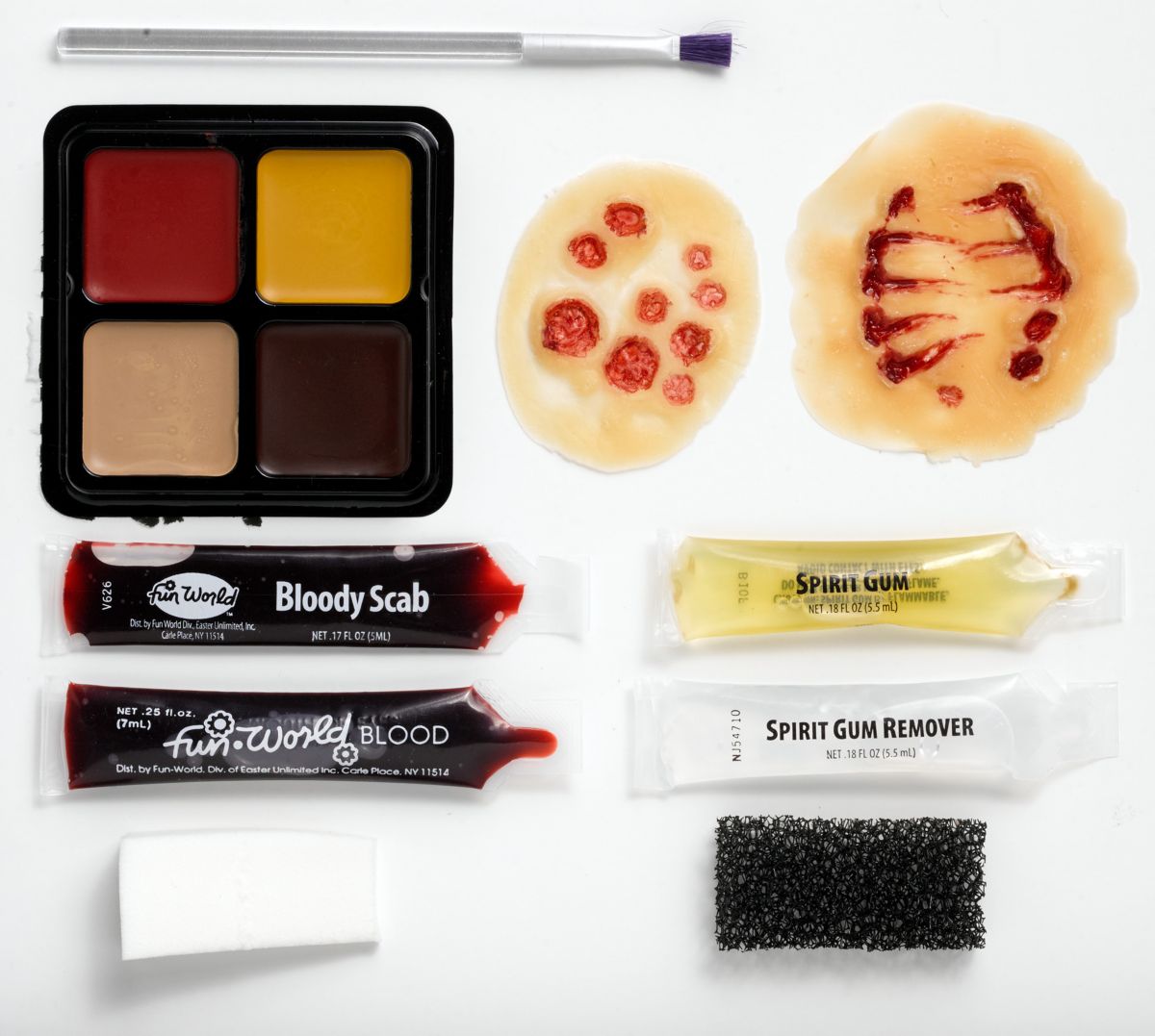Zombie Makeup Kit Deluxe