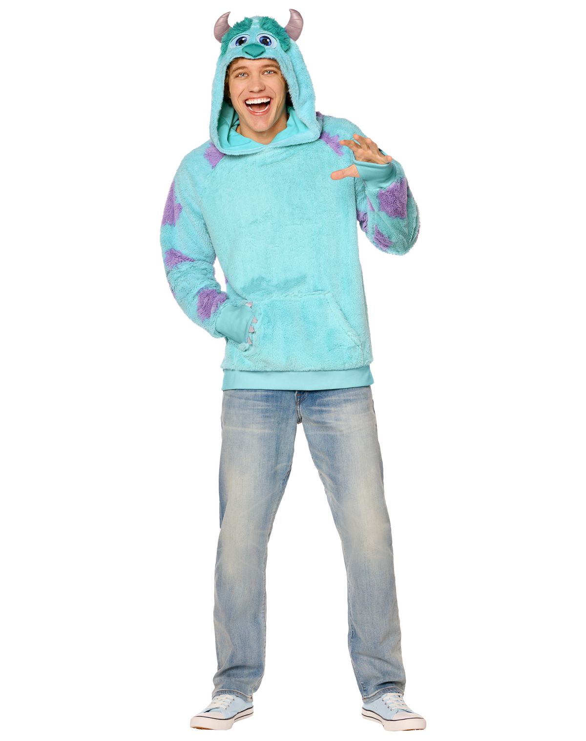 Adult Sulley Costume Top -  Monsters Inc.