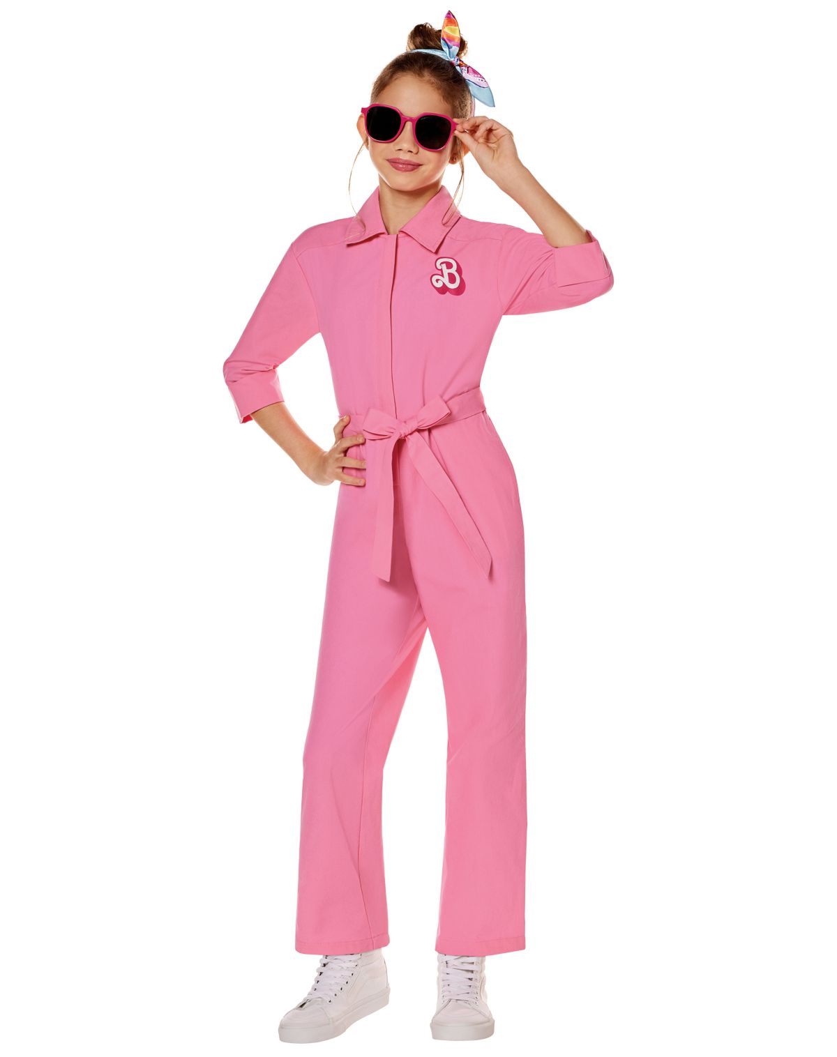 Kids Pink Power Jumpsuit - Barbie the Movie