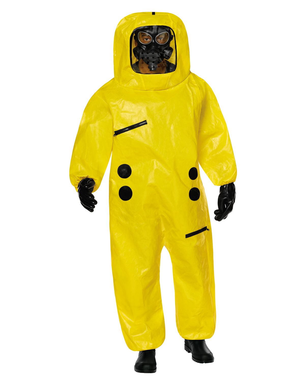 Adult Yellow Async Hazmat Suit Costume - Backrooms