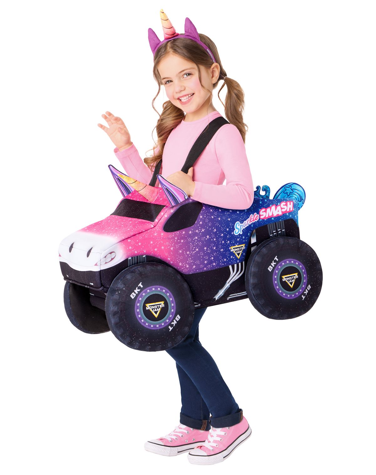Toddler Sparkle Smash Ride-Along Costume - Monster Jam