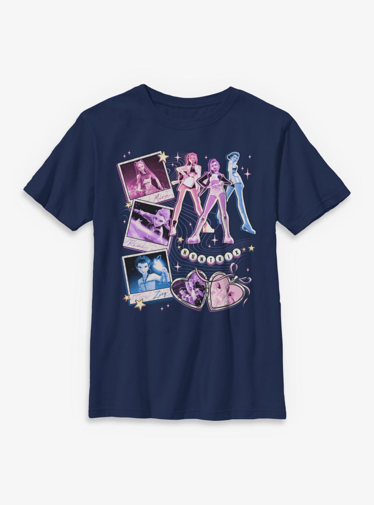 Kids Huntr/x Friendship Bracelet T Shirt - KPop Demon Hunters