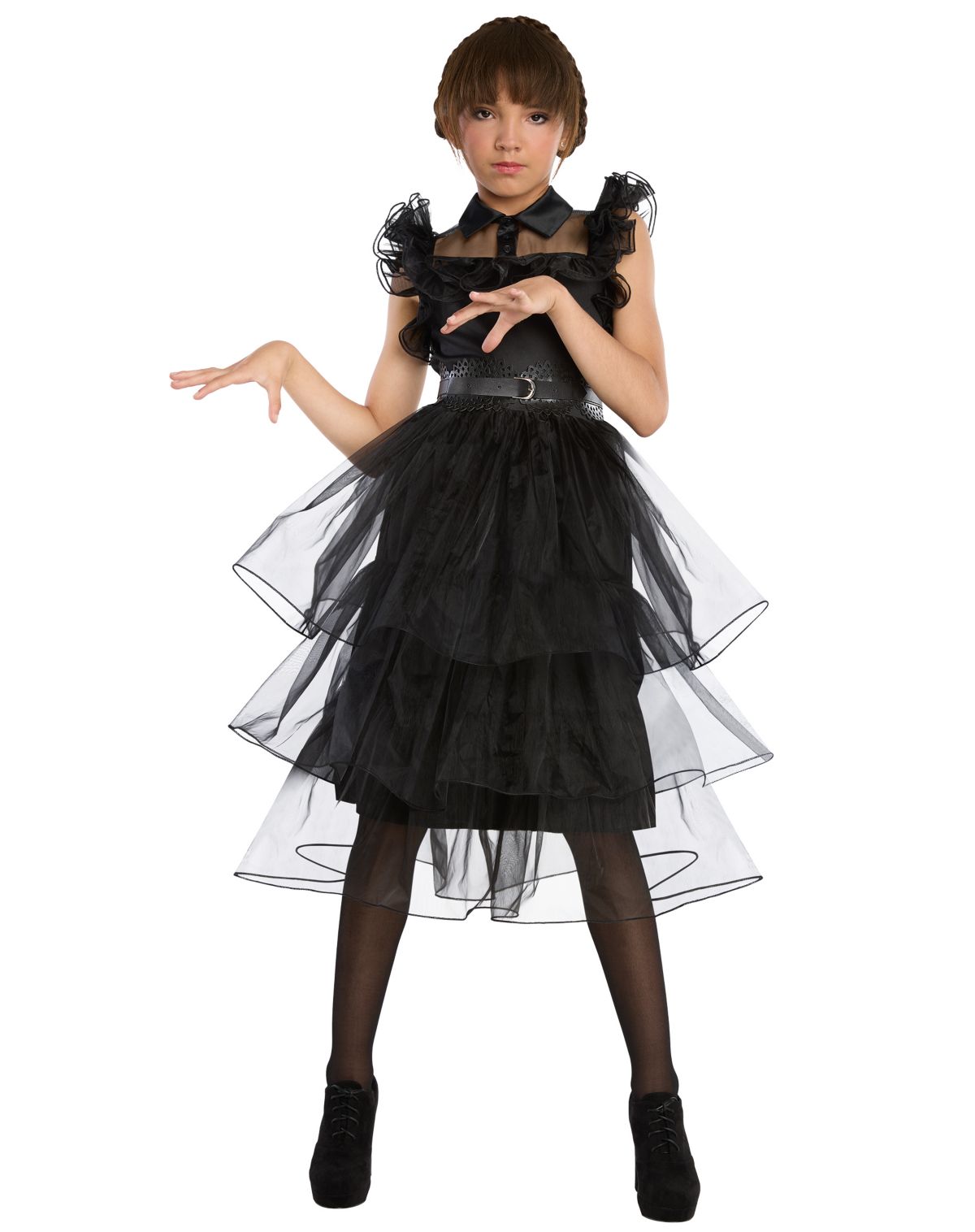 Kids Rave 'N Dance Wednesday Addams Dress - Wednesday