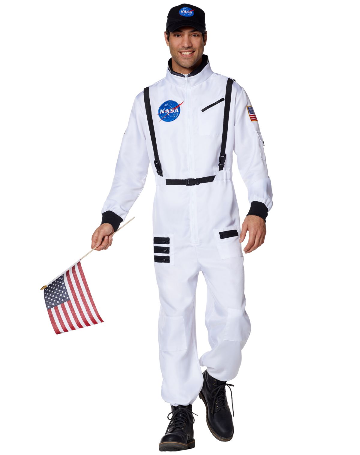 Adult White NASA Jumpsuit -  NASA