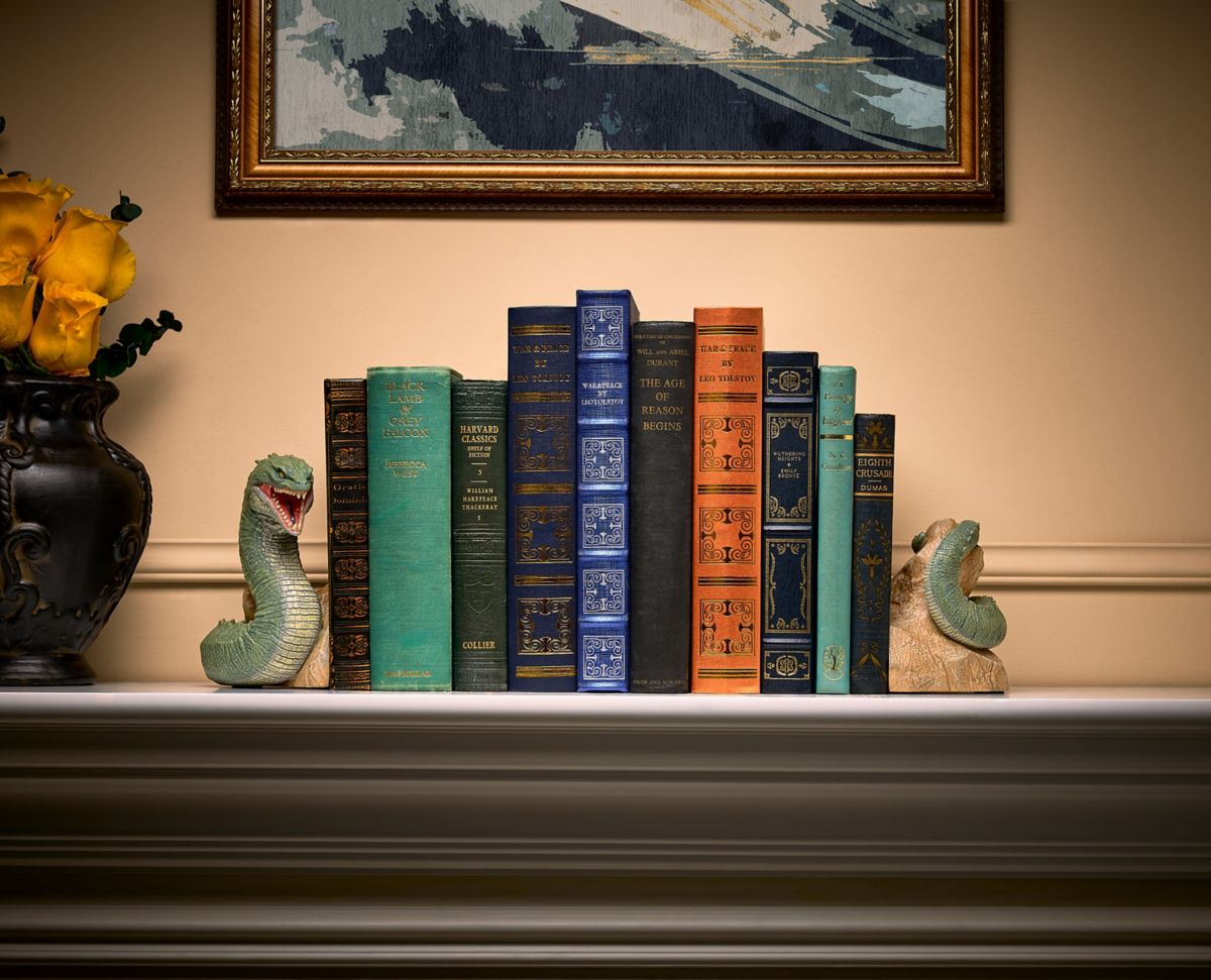 Basilisk Bookends -  Harry Potter