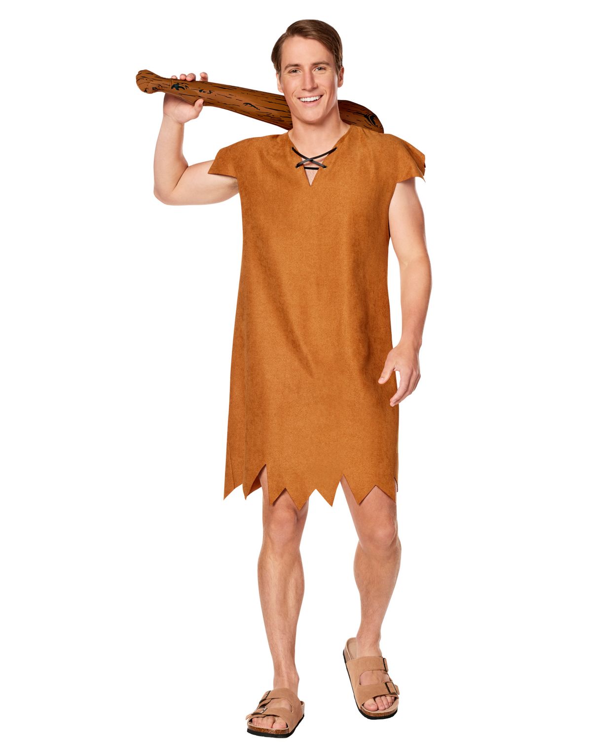 Adult Barney Rubble Costume - The Flintstones