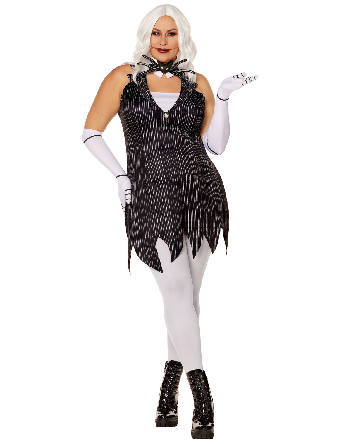 Adult Jack Skellington Plus Size Dress Costume - The Nightmare Before Christmas