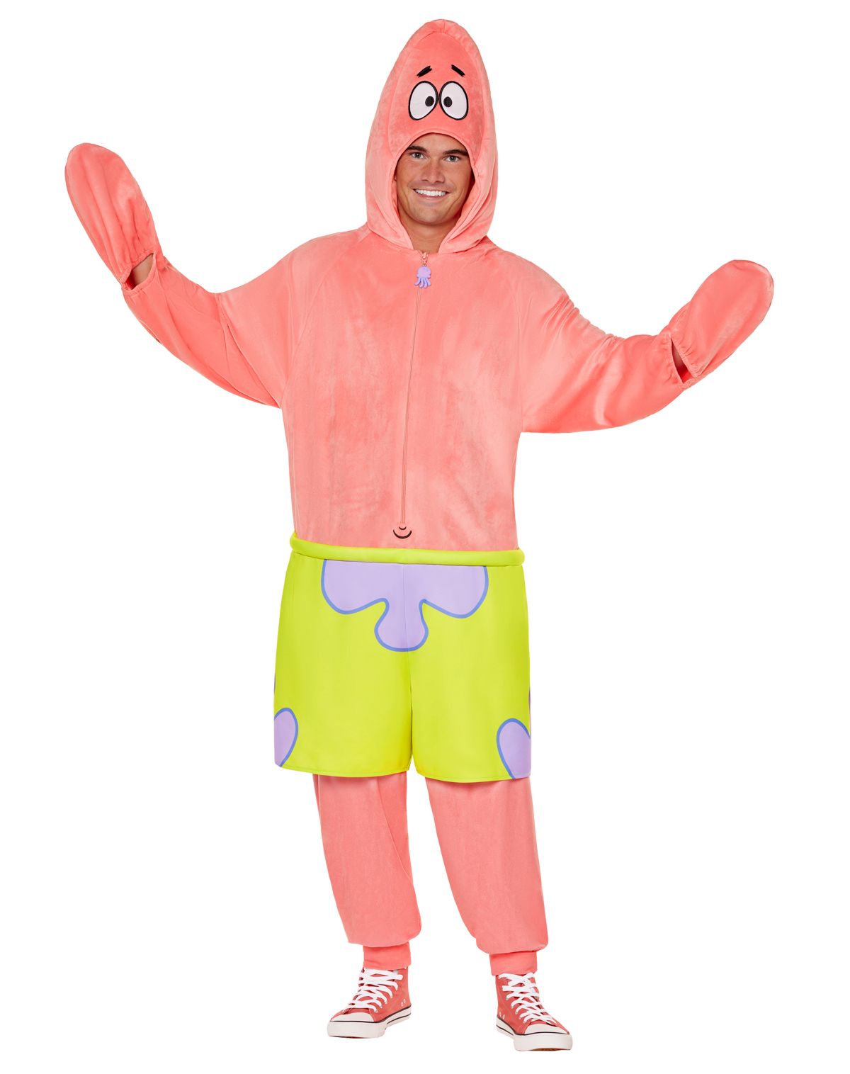 Adult Patrick Star Jumpsuit Costume - SpongeBob SquarePants