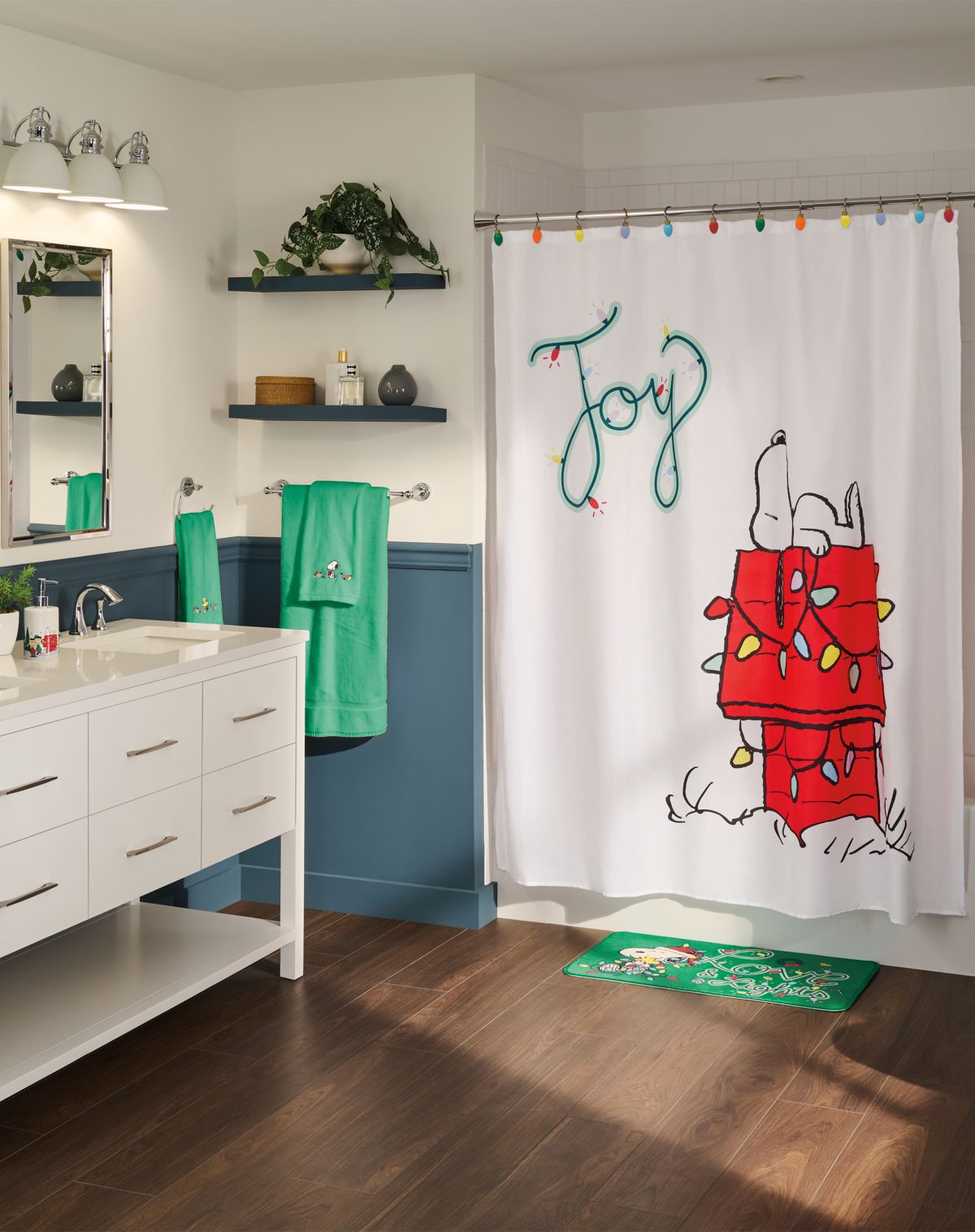 Peanuts Christmas Bath Set - 17 Piece