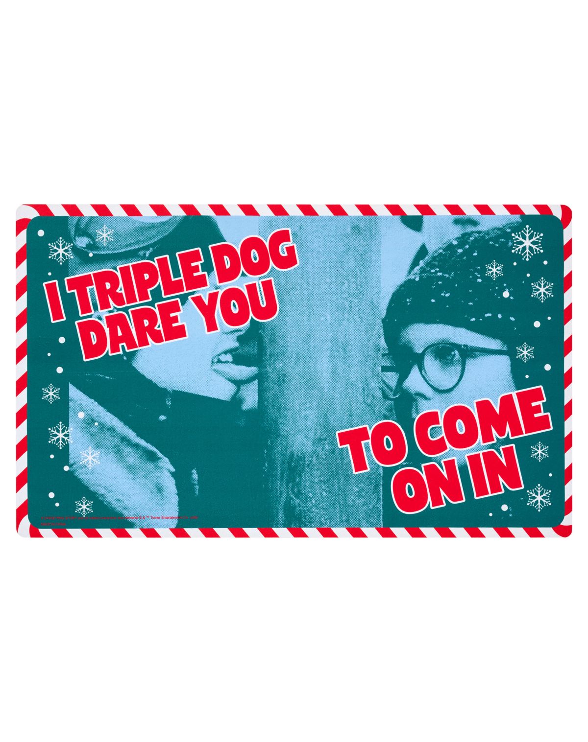 A Christmas Story Triple Dog Dare Doormat