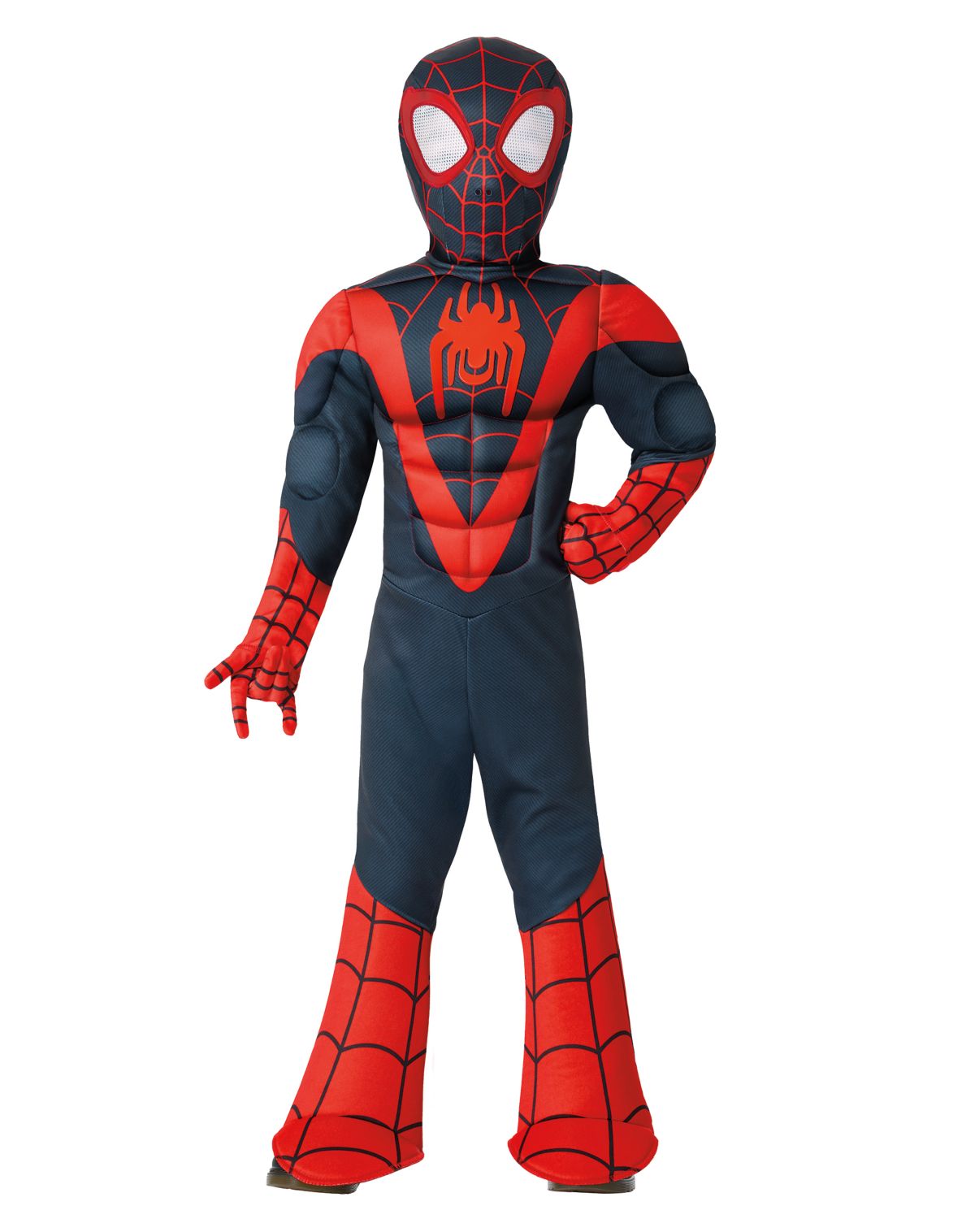 Toddler Spider-Man Spin Muscle Suit Costume -  Spidey and His Amazing Friends