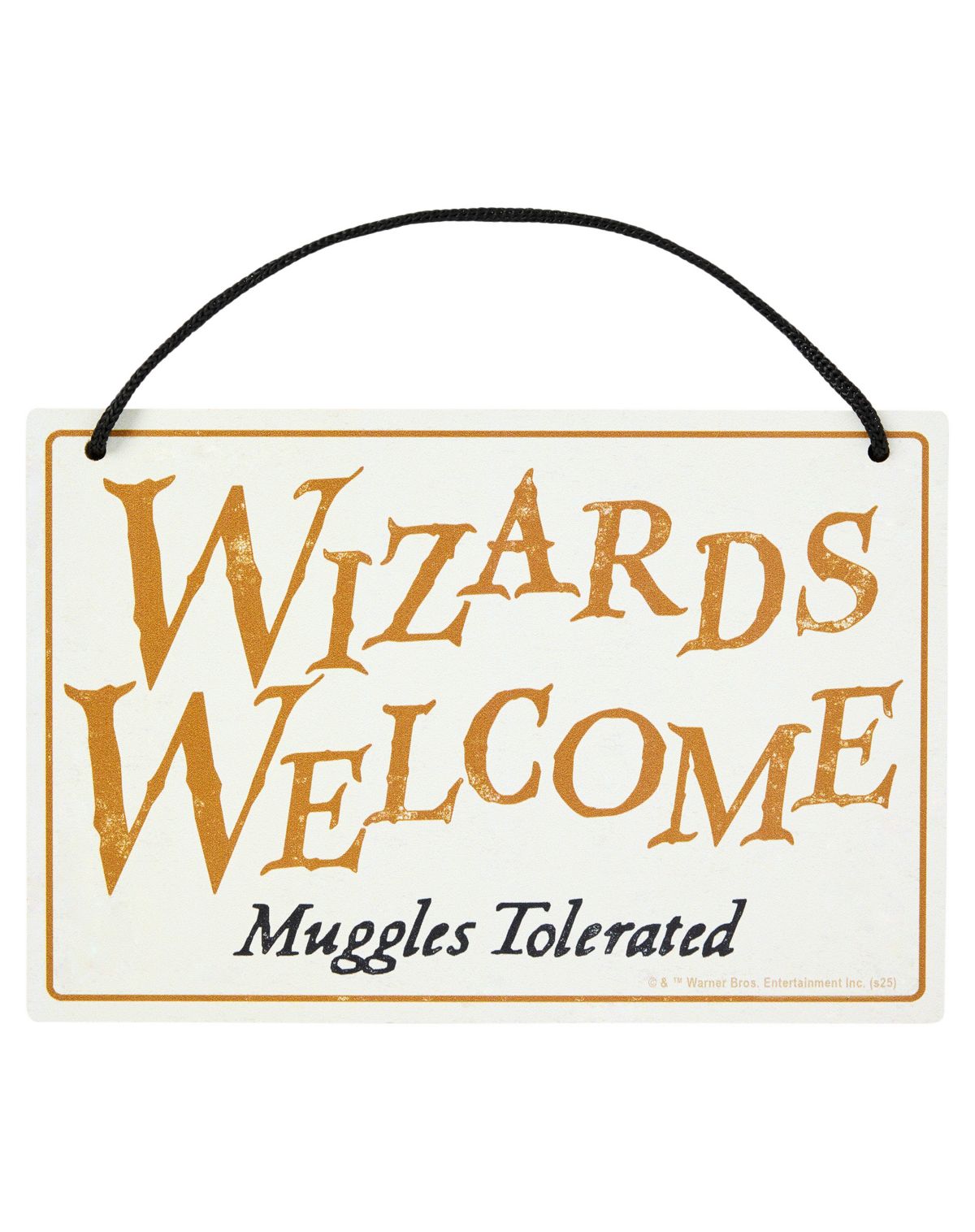 Harry Potter Reversible Muggles Sign