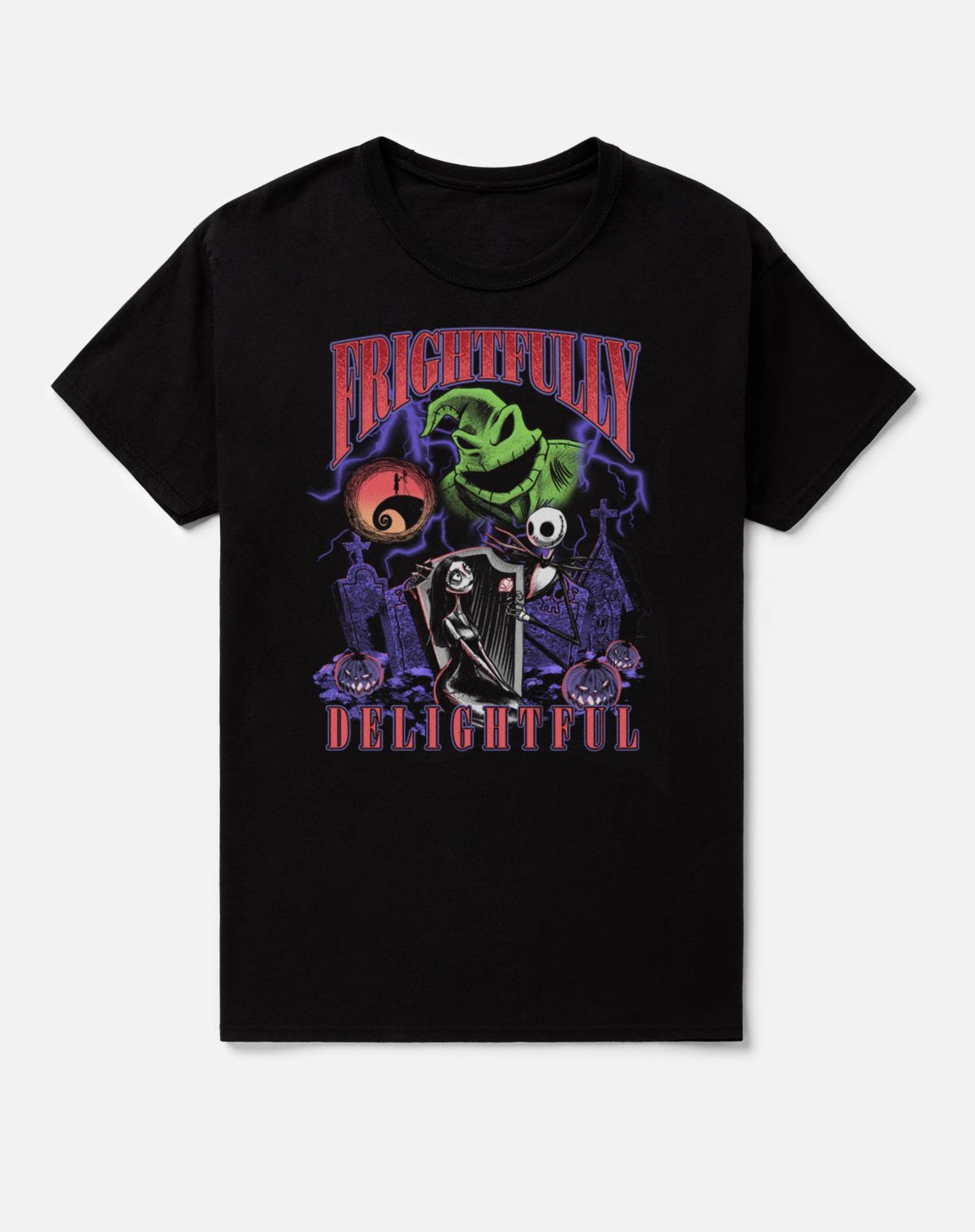 The Nightmare Before Christmas Frightfully Delightful T Shirt