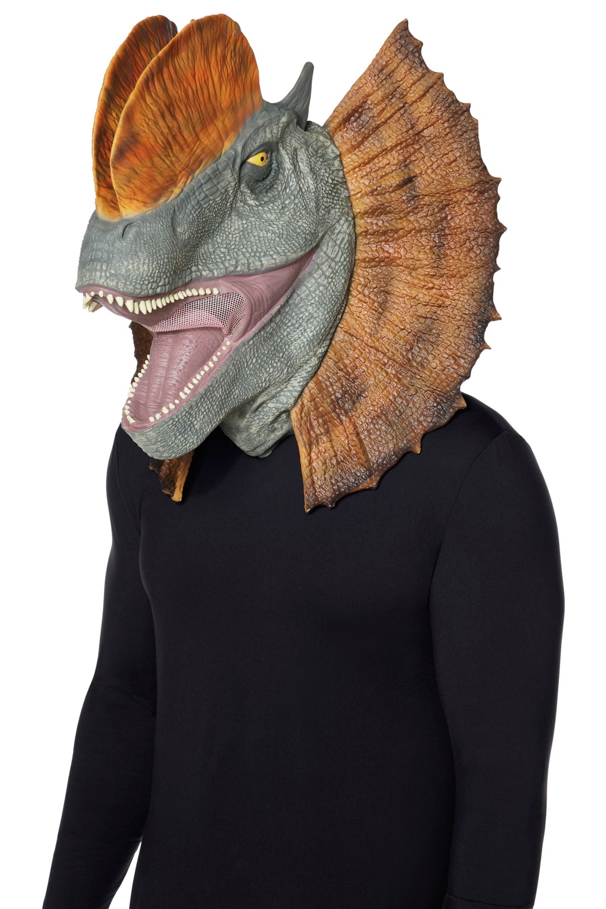 Dilophosaurus Full Mask - Jurassic Park