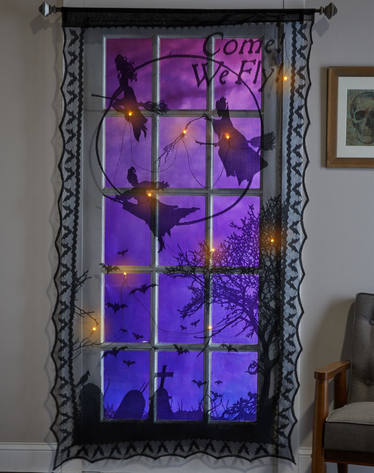 Light-Up Lace Panel u2013 Hocus Pocus