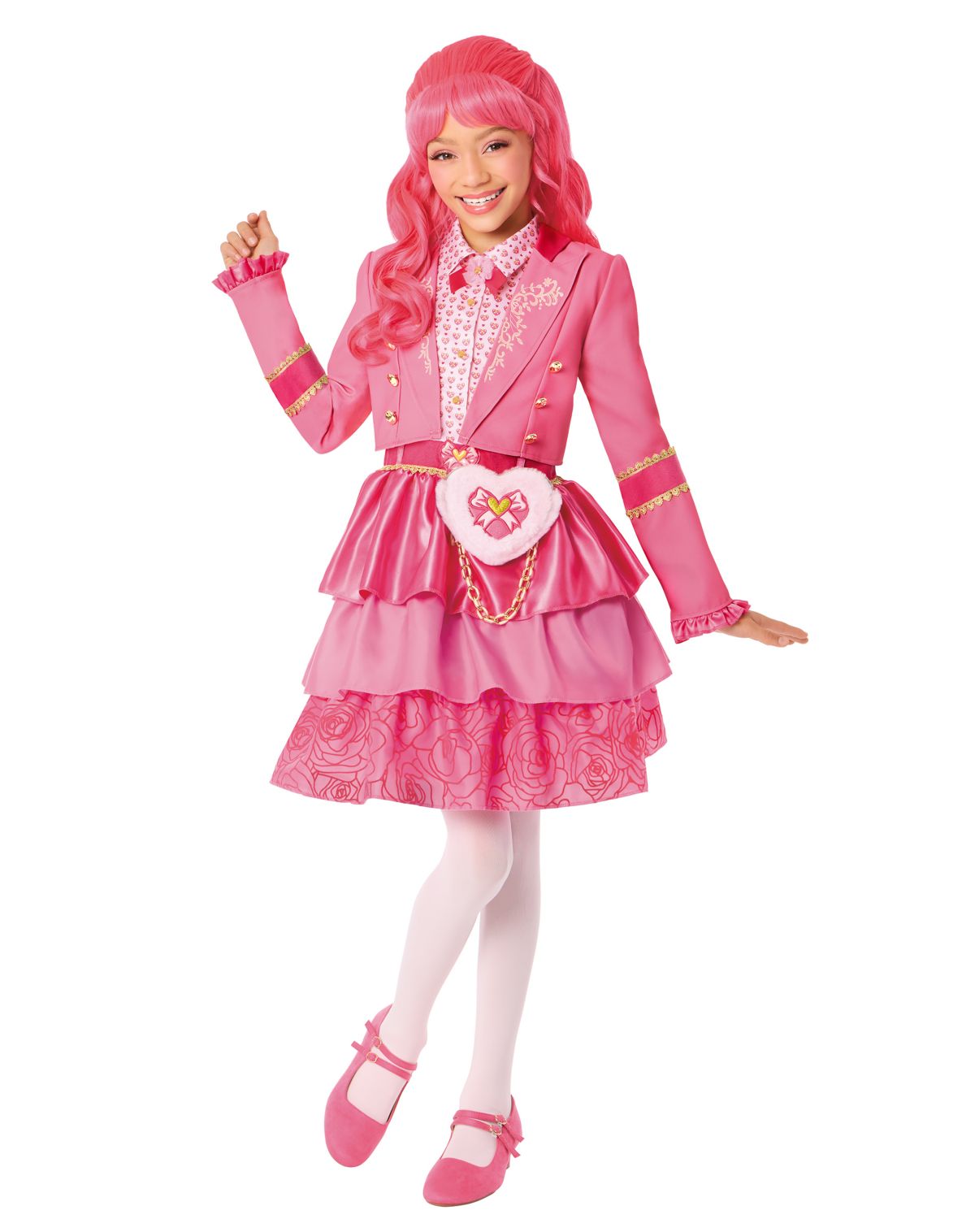 Kids Princess Pink Costume - Descendants: Wicked Wonderland