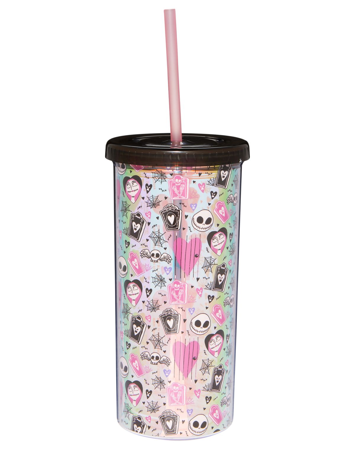 The Nightmare Before Christmas Icons Cup with Straw - 20 oz.