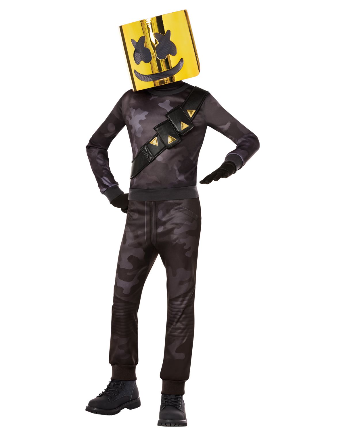 Youth Toasted Marshmello Jumpsuit Costume - Fortnite