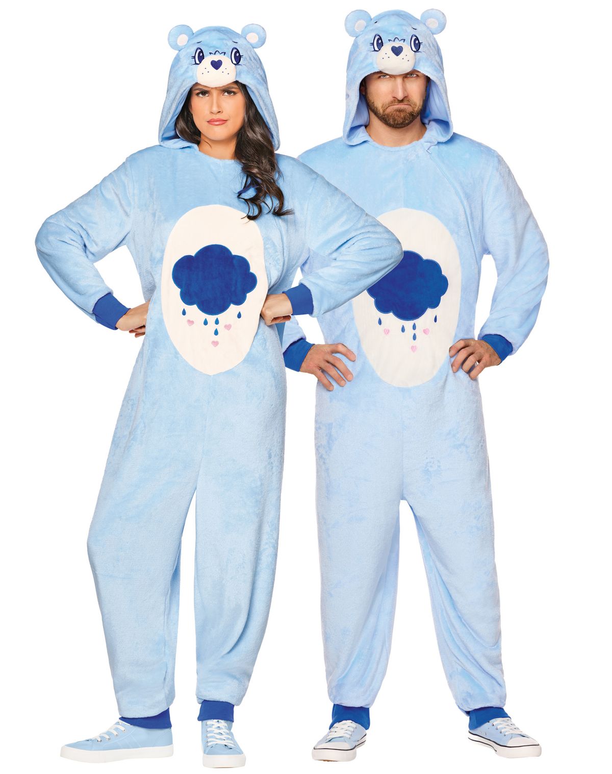 Adult Grumpy Bear Plus Size Jumpsuit - Care Bears