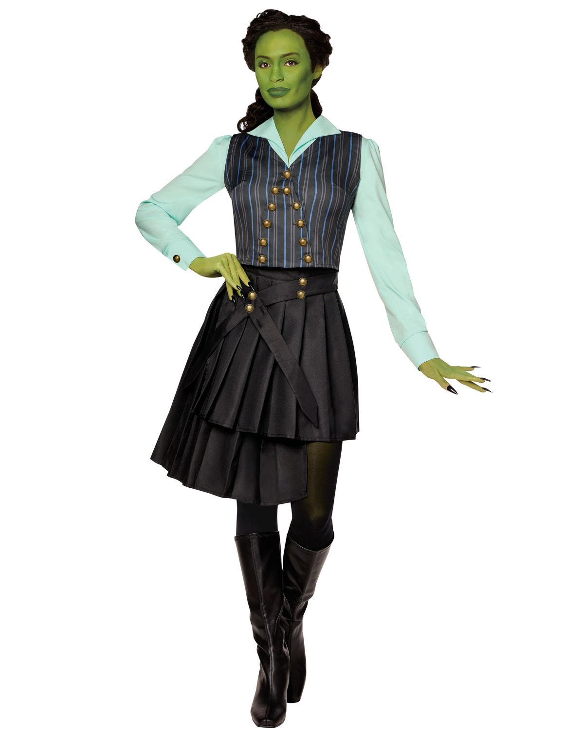 Adult Elphaba Uniform Costume -  Wicked