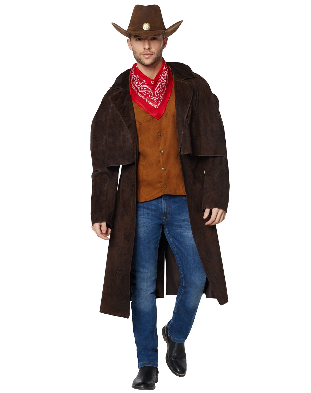 Adult Western Cowboy Plus Size Costume