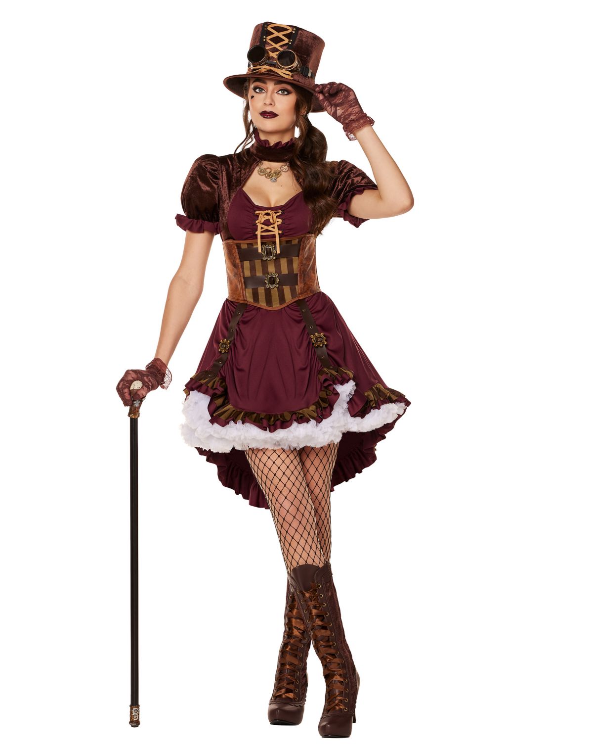 Adult Steampunk Dress Costume
