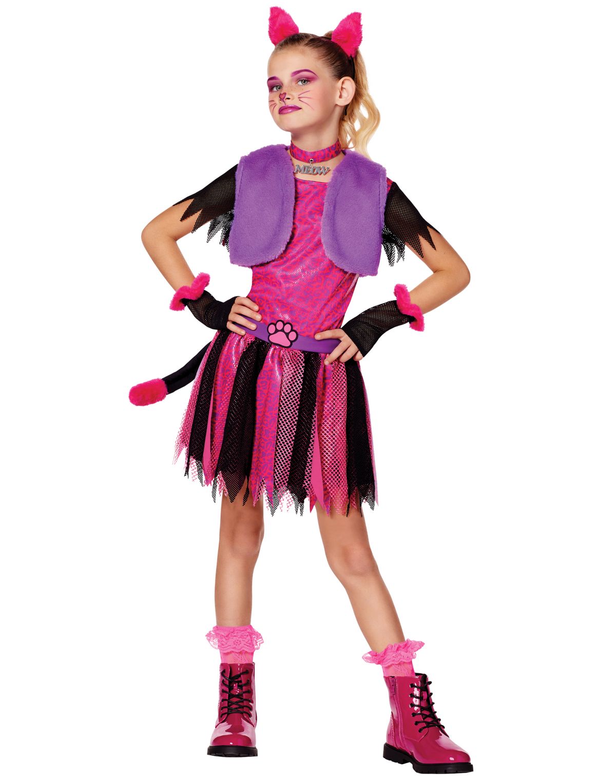 Kids Chic Cat Costume