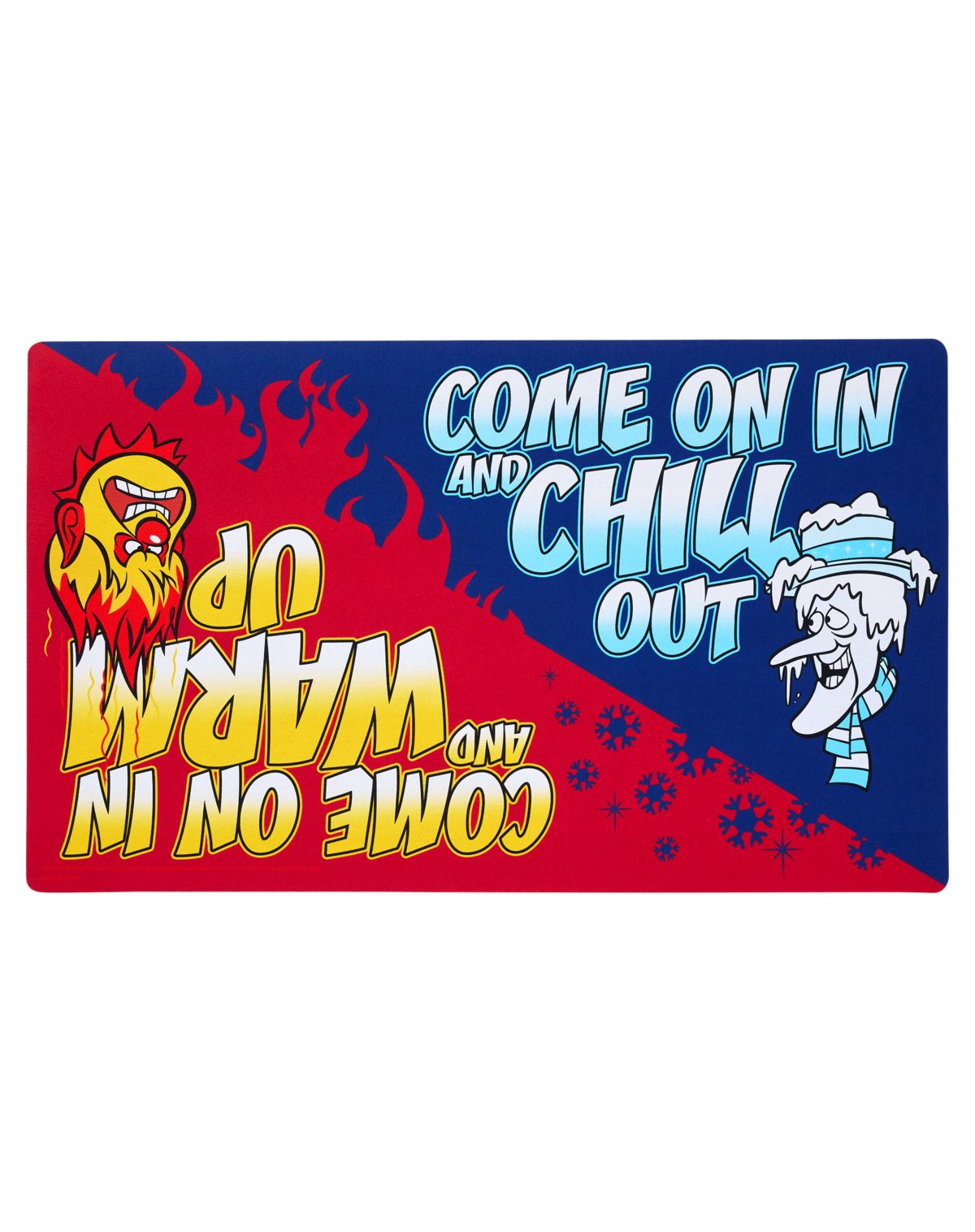 Heatmiser and Snowmiser Doormat - The Year Without a Santa Claus