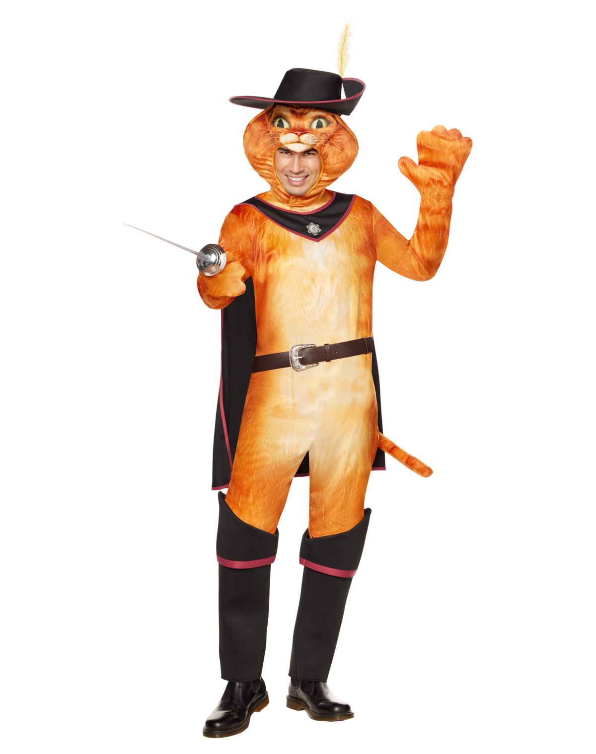 Adult Puss in Boots Costume - Shrek