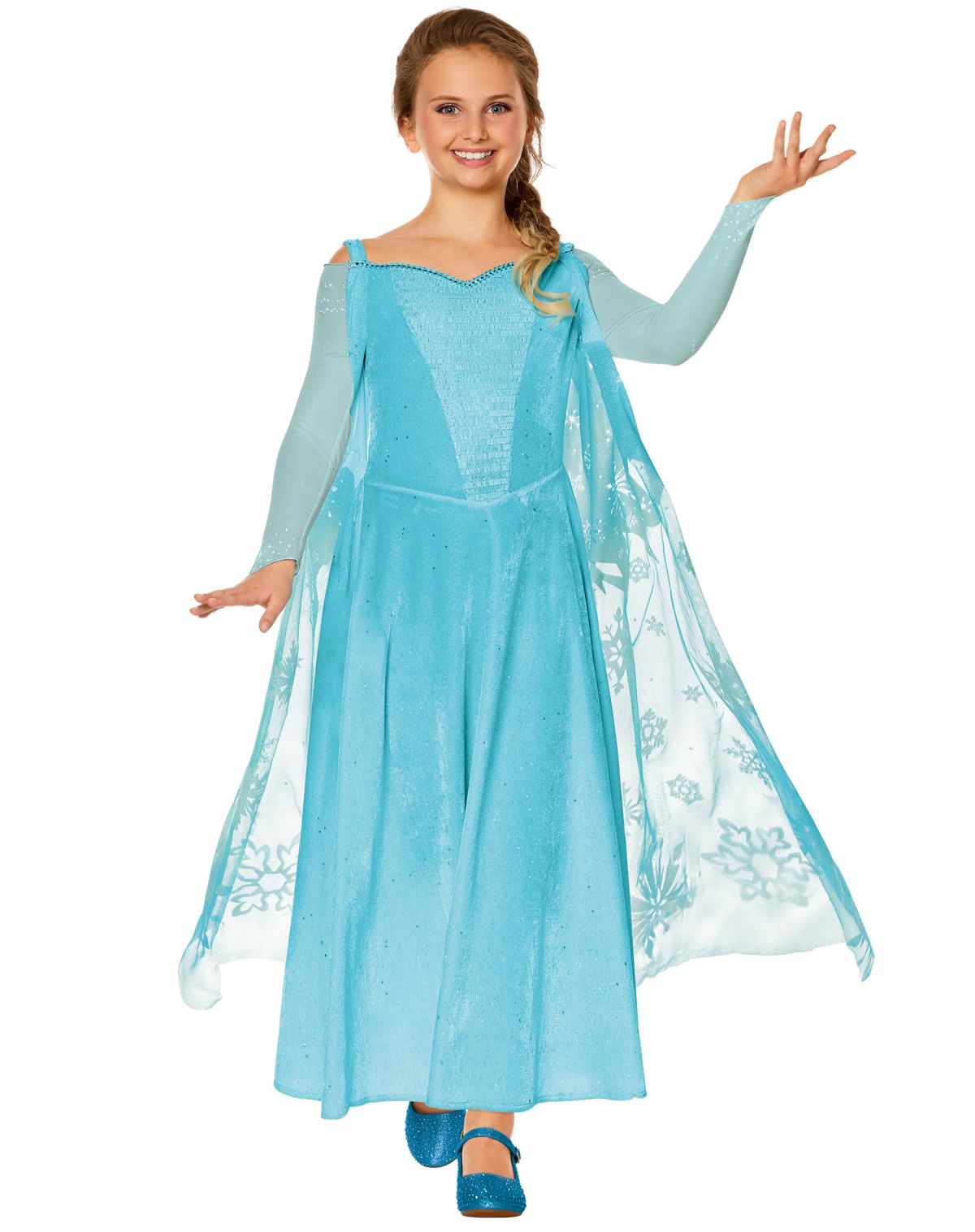 Kids Elsa Dress Costume - Frozen