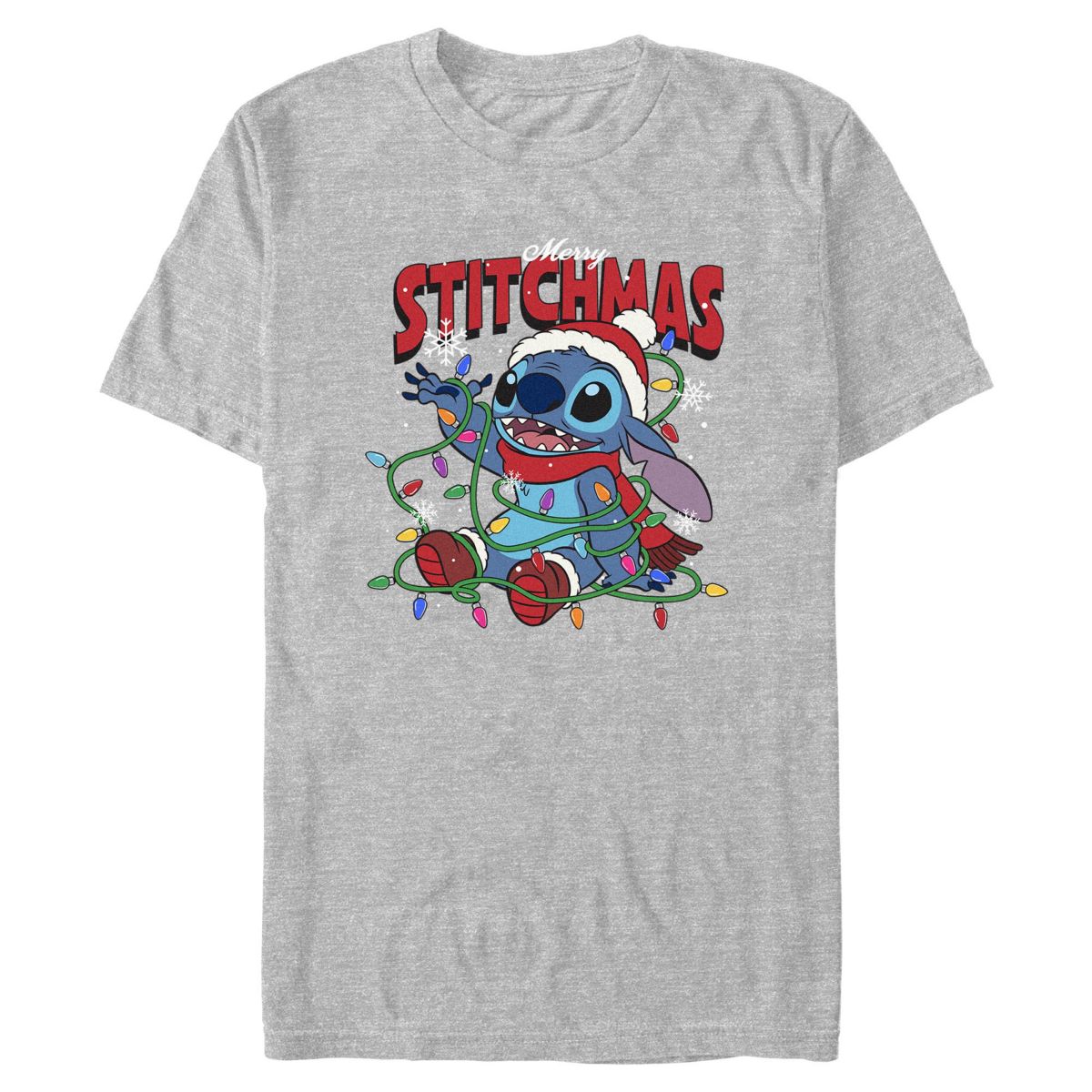 Merry Stitchmas T Shirt - Lilo & Stitch