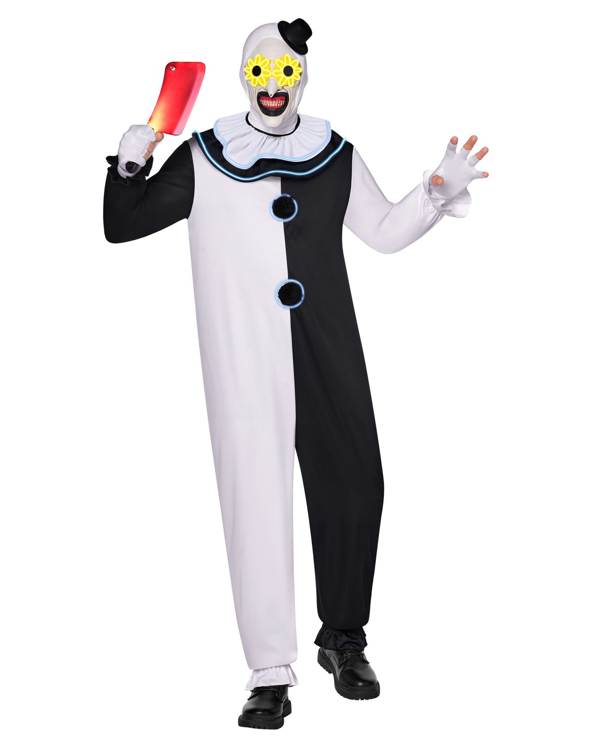 Adult Art the Clown Light-Up Costume - Terrifier