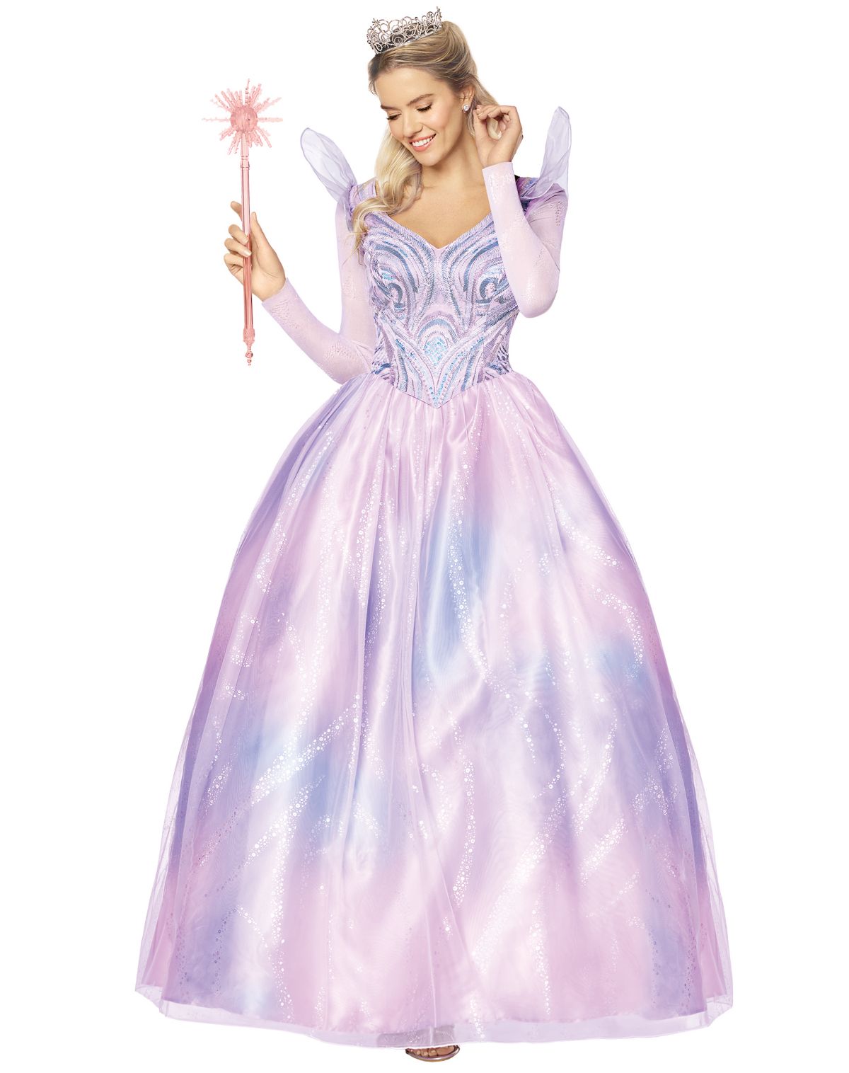 Adult Glinda Blue Dress Costume -  Wicked: For Good