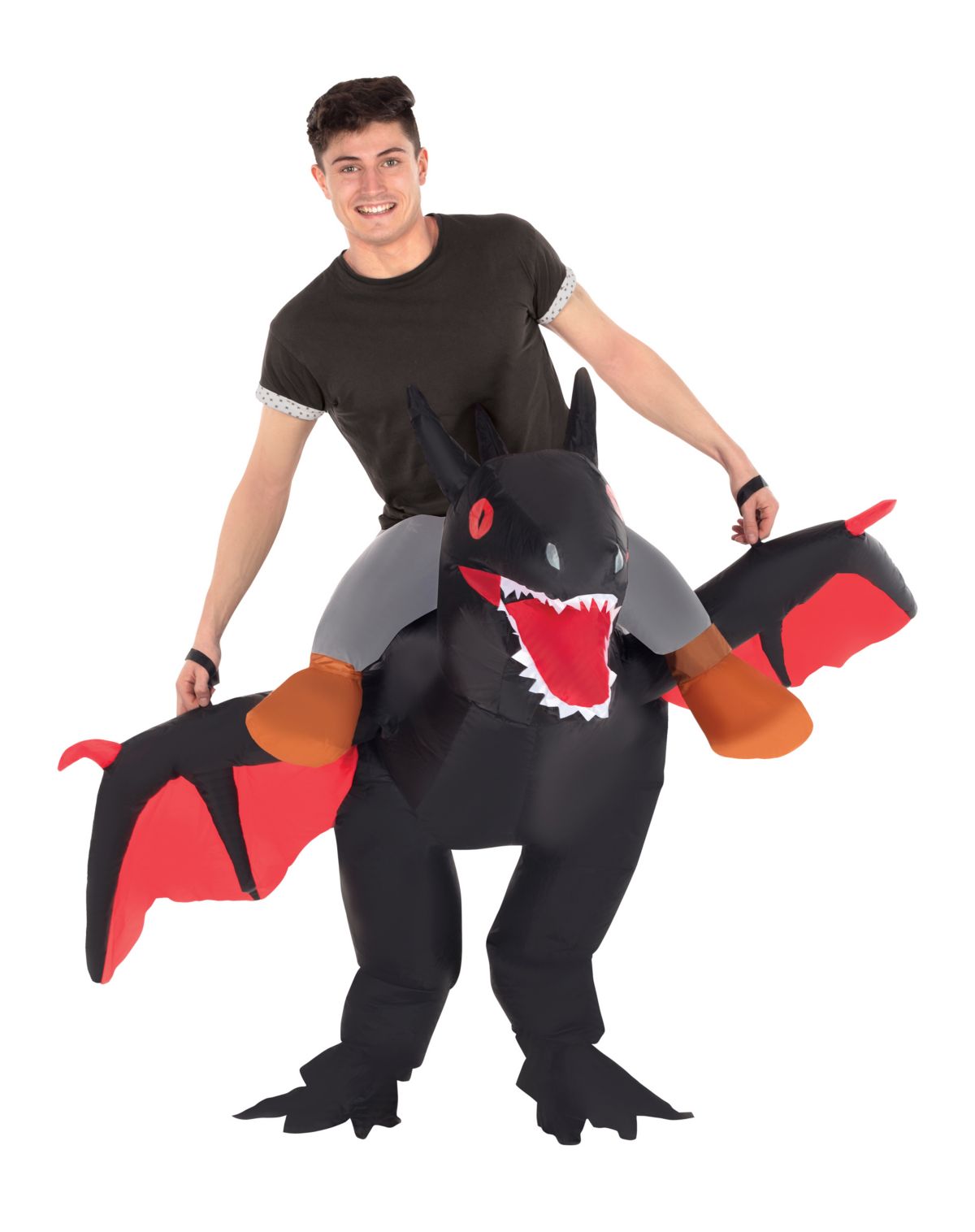 Adult Ride-Along Dragon Inflatable Costume