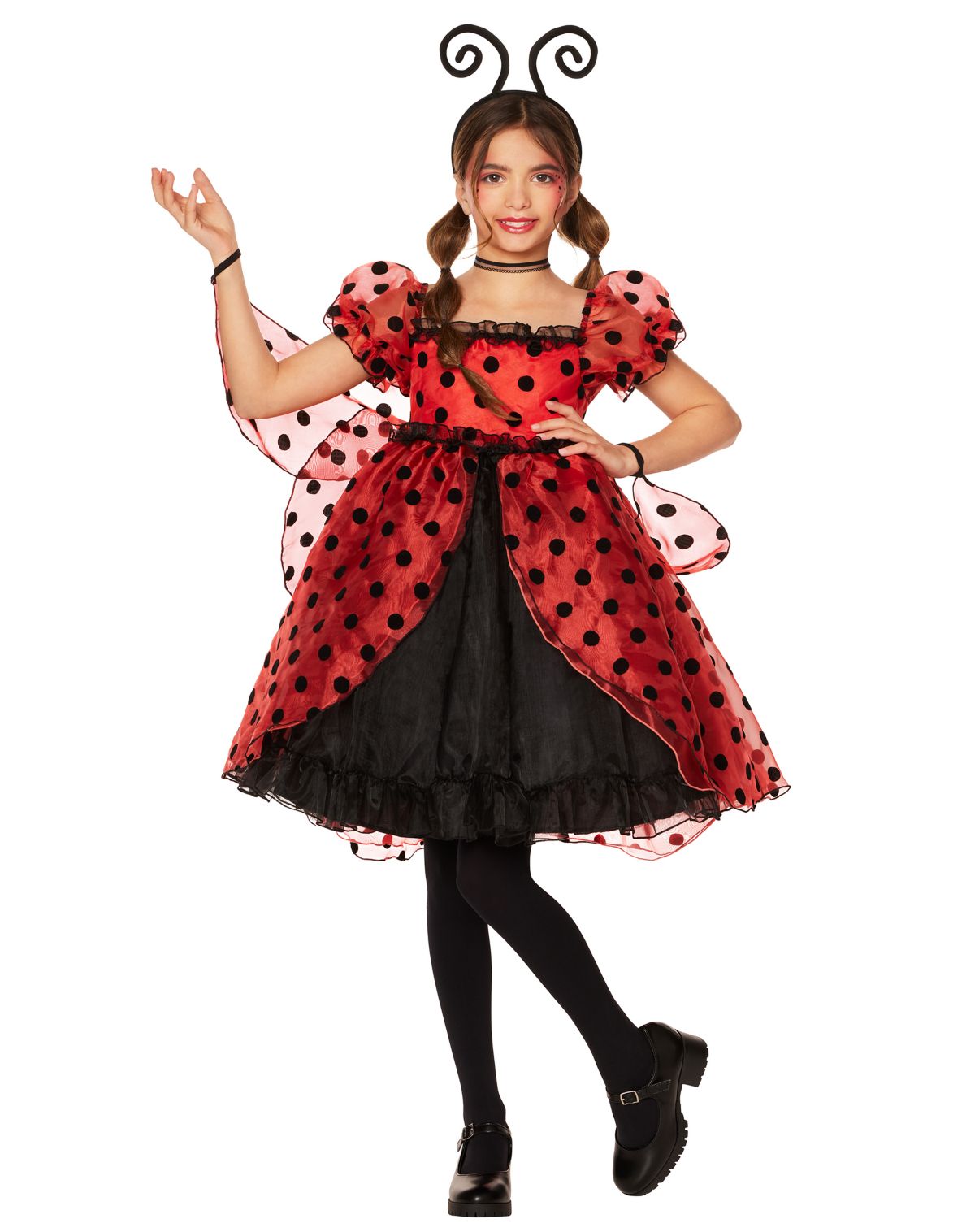 Kids Ladybug Dress Costume