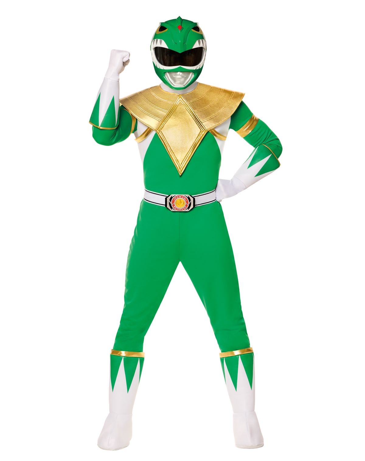Adult Green Power Ranger Costume - Mighty Morphin Power Rangers