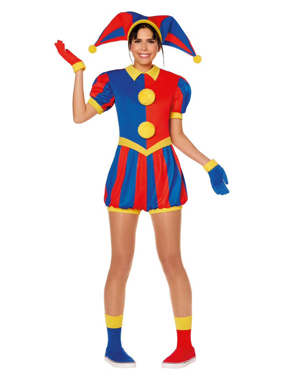 Adult Pomni Costume - The Amazing Digital Circus