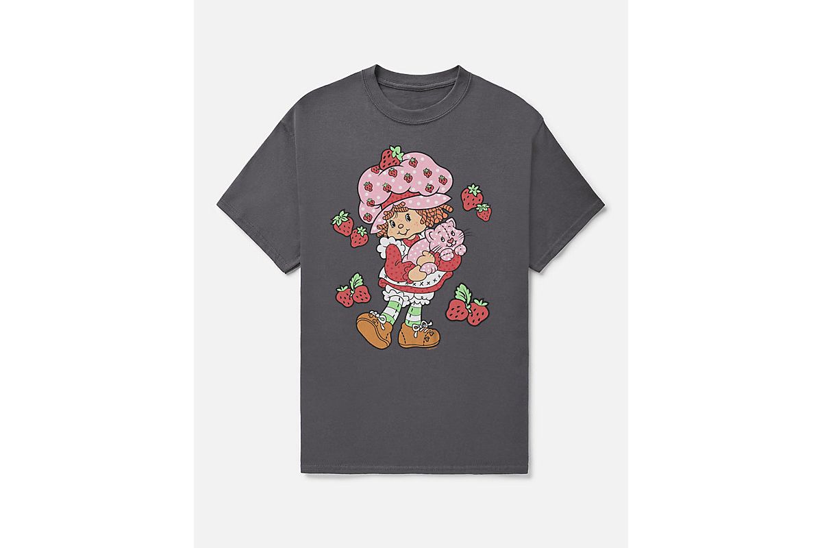 Gray Strawberry Shortcake T Shirt