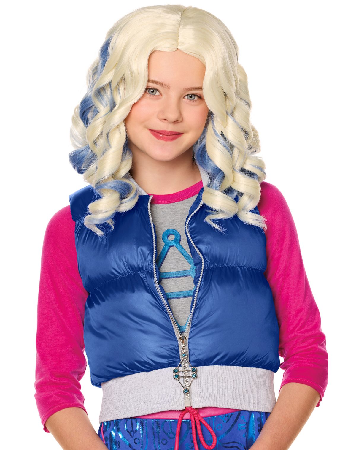 Kids Addison Wig -  Zombies 4: Dawn of the Vampires