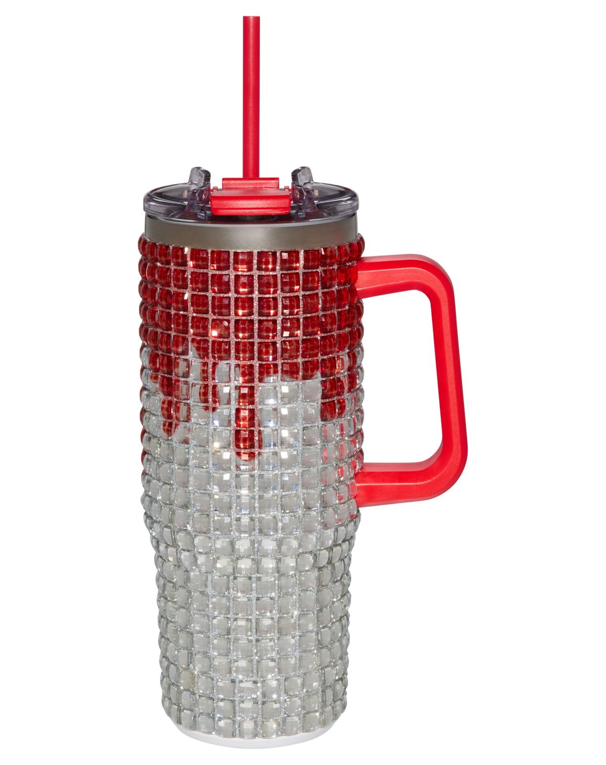 Blood Drip Travel Tumbler with Straw - 30 oz.