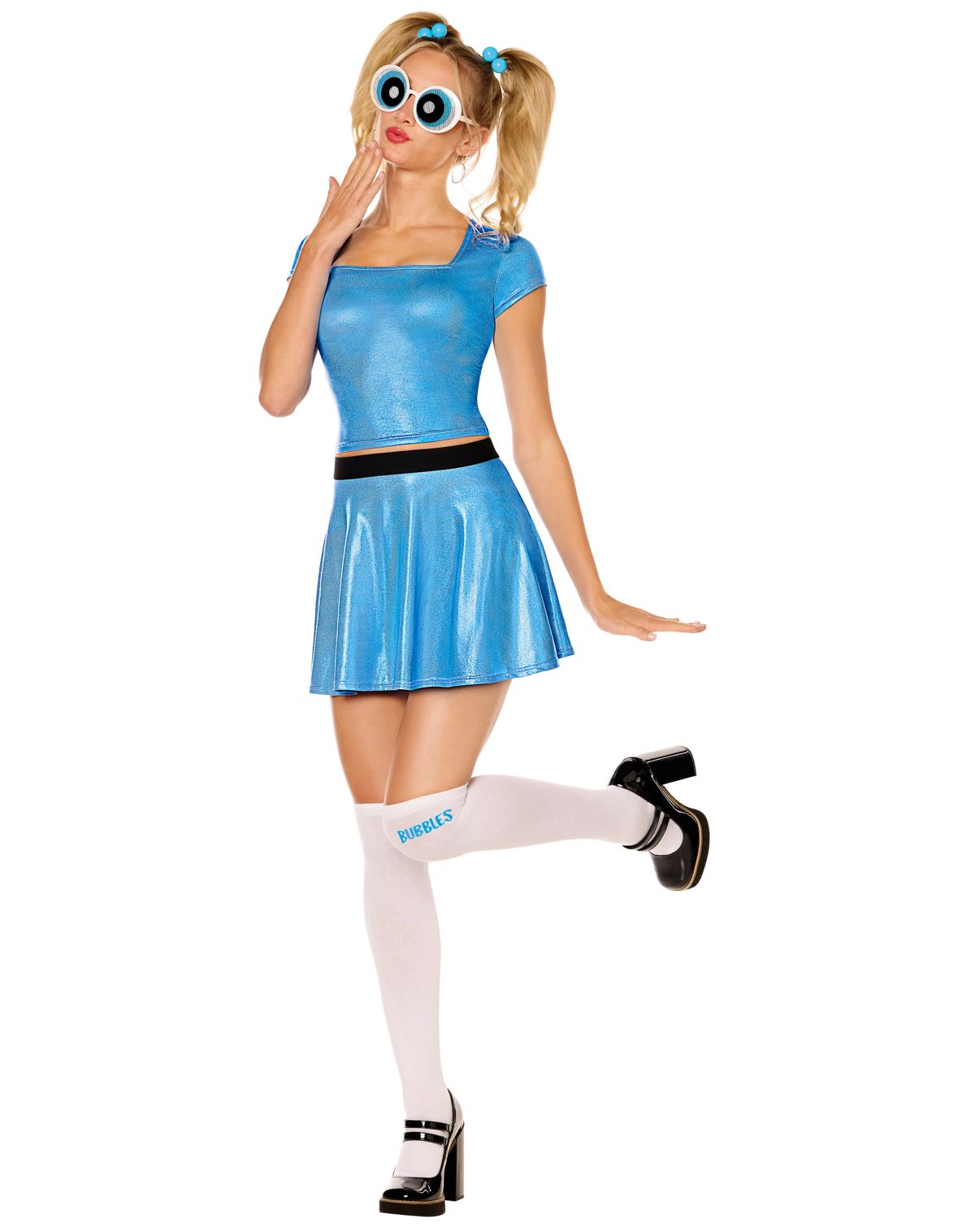 Adult Bubbles Costume - The Powerpuff Girls
