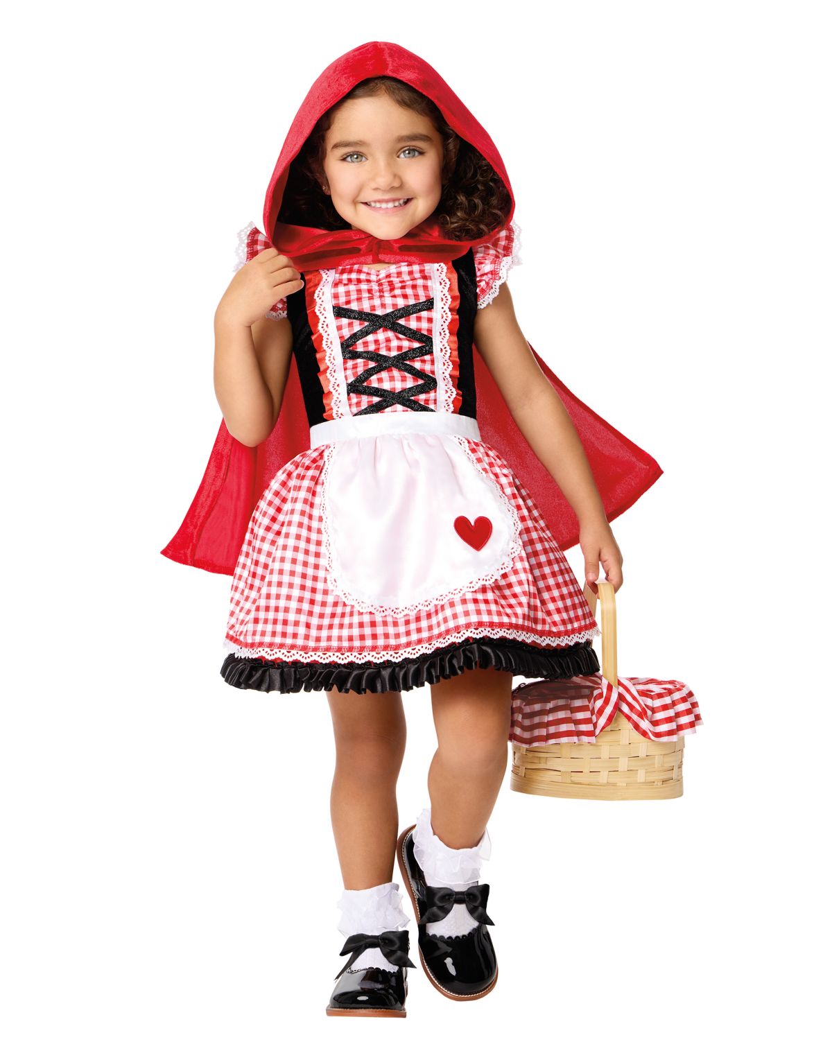 Toddler Red Riding Hood Dress Costume