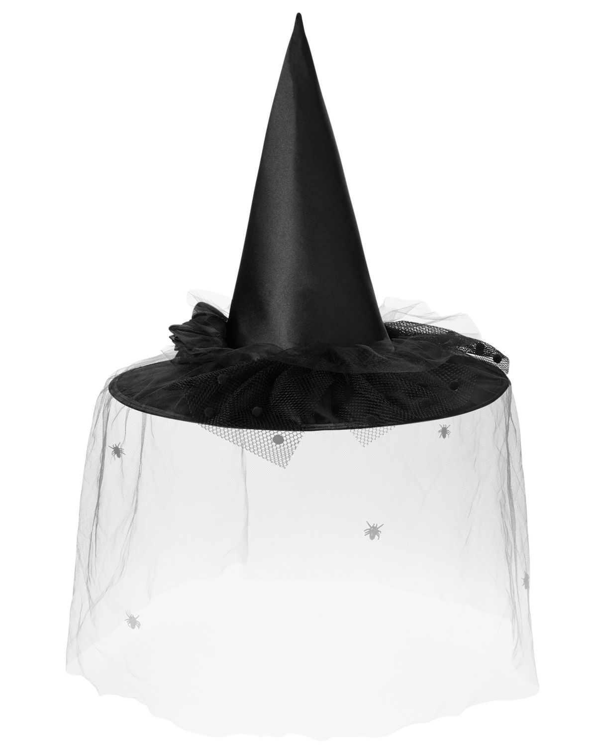 Black Spider Witch Hat