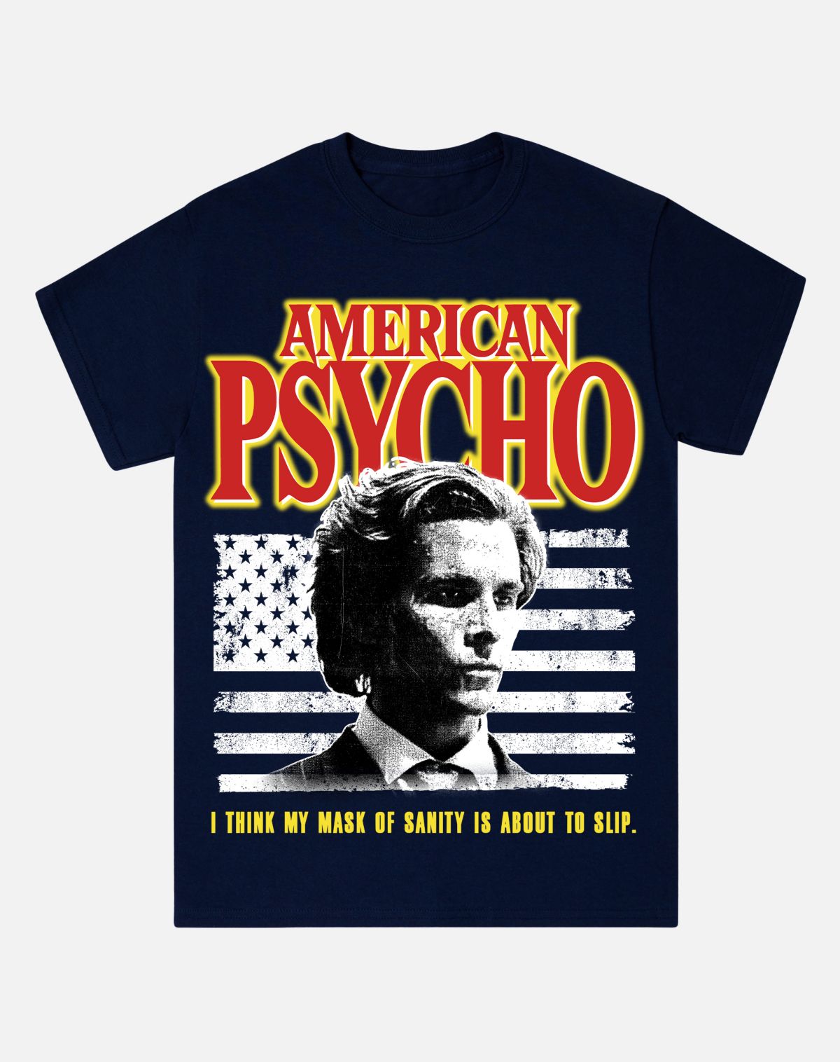 American Psycho Flag T Shirt