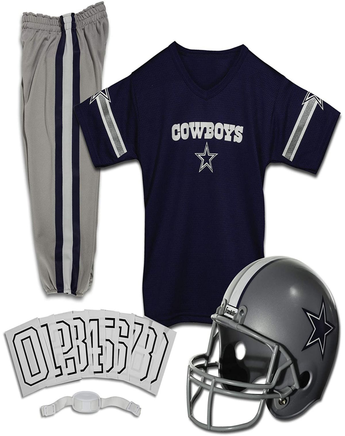 Kids Dallas Cowboys NFL Uniform Costume Deluxe - Franklin Sports