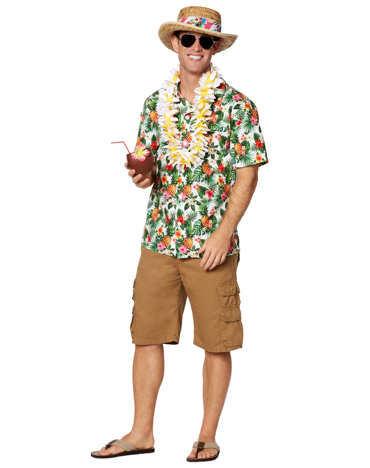 Luau Shirt Costume Kit