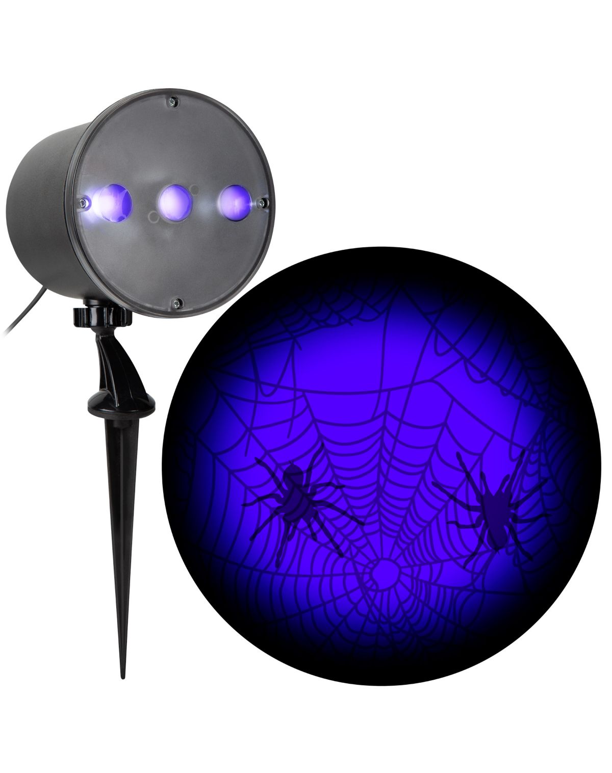 Cascading Spider Web Light Projector